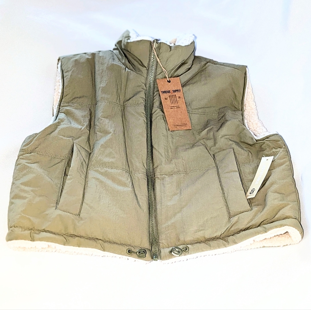 Green Reversible Vest